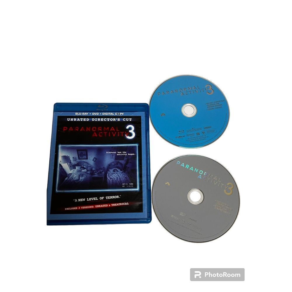 Paranormal Activity 3 (Blu-ray, 2011 Horror‎ Movie Combine Shipping